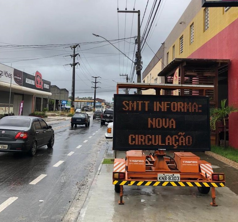 Prefeitura reorganiza trânsito do cruzamento da Euclides Figueiredo com Benjamin Constant - SMTT Aracaju
